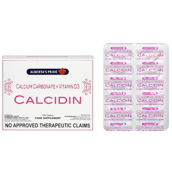 Calcium Carbonate + Vitamin D3 (CALCIDIN<sup>®</sup>)