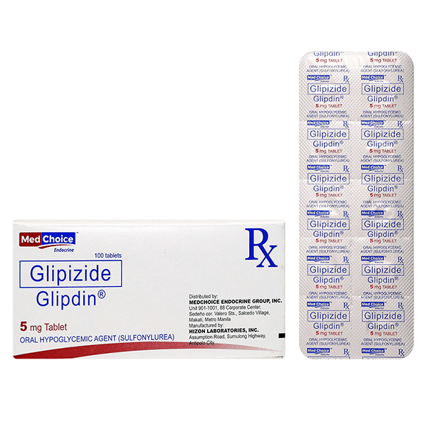 Glipizide (GLIPDIN<sup>®</sup>)
