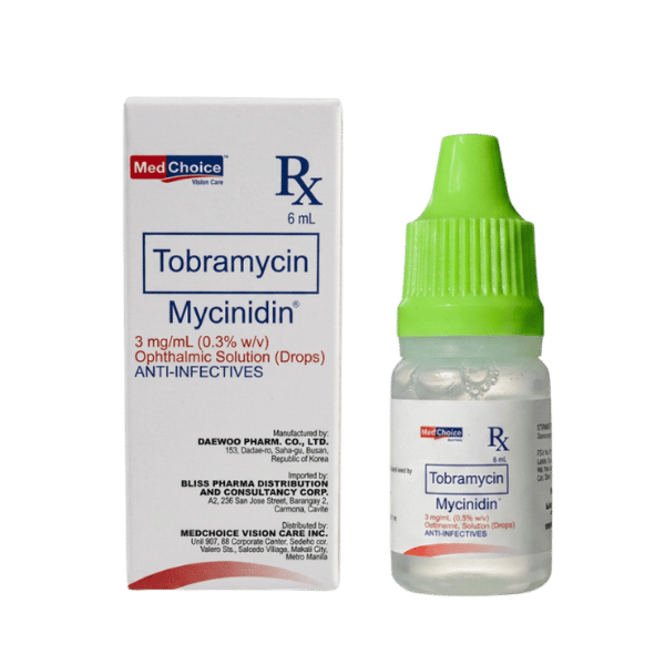 Tobramycin (MYCINIDIN<sup>®</sup>) Tobramycin (MYCINIDIN<sup>®</sup>)