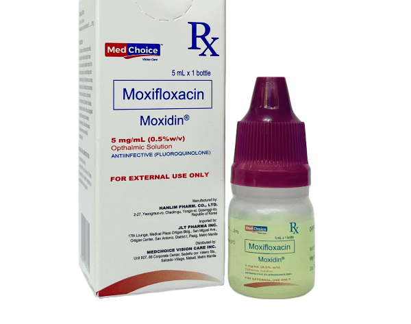 Moxifloxacin (MOXIDIN<sup>®</sup>)