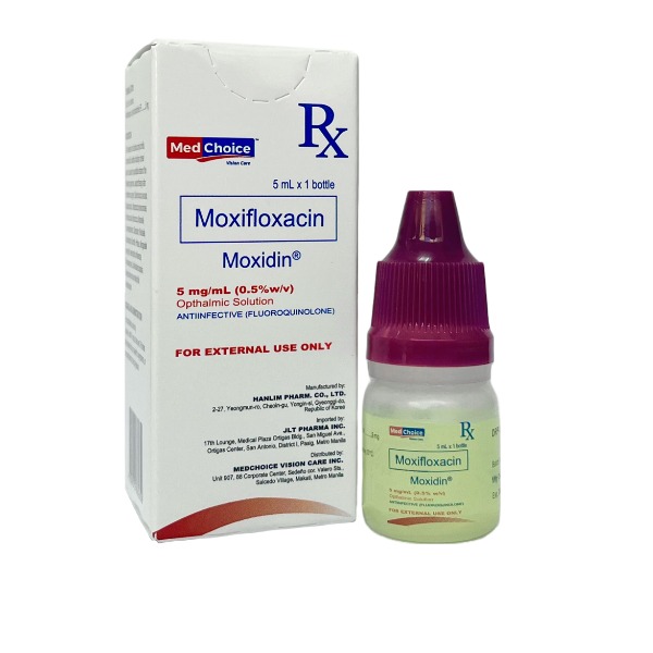 Moxifloxacin (MOXIDIN<sup>®</sup>)