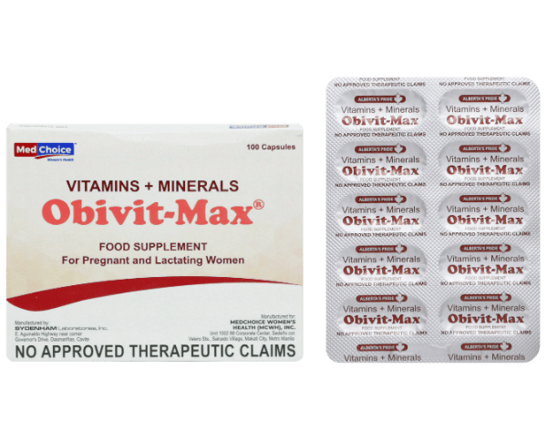 Multivitamins + Minerals (OBIVIT-MAX<sup>®</sup>) Multivitamins + Minerals (OBIVIT-MAX<sup>®</sup>)
