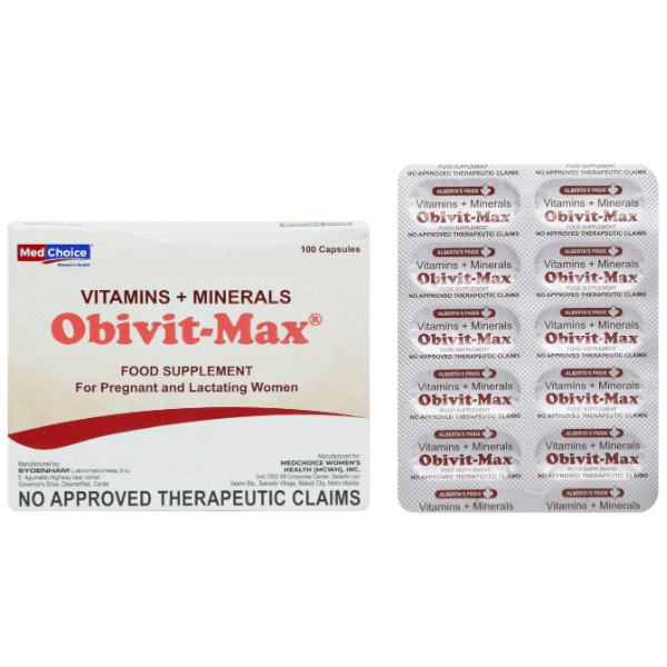 Multivitamins + Minerals (OBIVIT-MAX<sup>®</sup>) Multivitamins + Minerals (OBIVIT-MAX<sup>®</sup>)