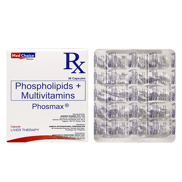 Phospholipids + Multivitamins (PHOSMAX<sup>®</sup>)