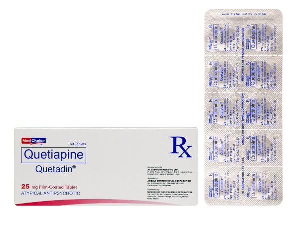 Quetiapine Film-Coated Tablet (QUETADIN<sup>®</sup>)