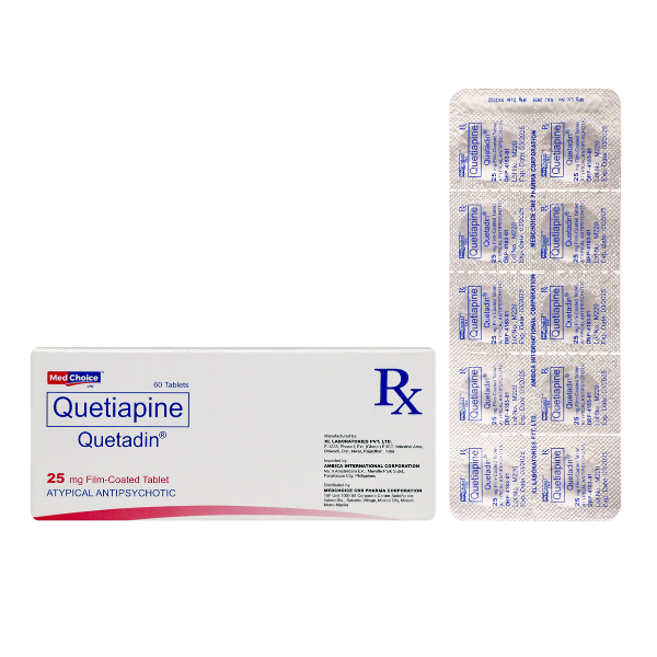 Quetiapine Film-Coated Tablet (QUETADIN<sup>®</sup>)