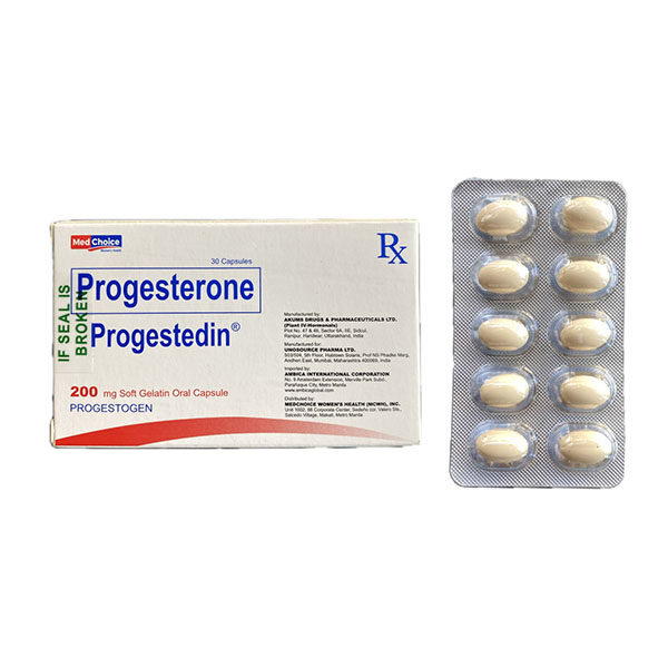 Progesterone (PROGESTEDIN<sup>®</sup>)
