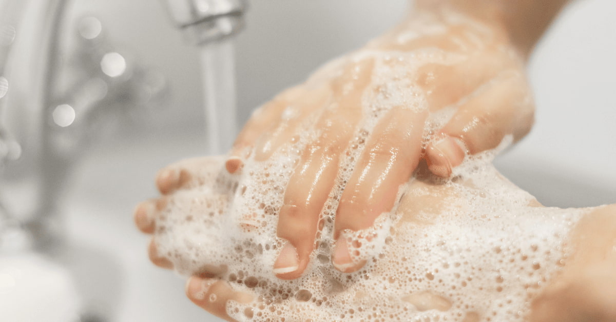 Proper handwashing to prevent the spread of bacteria that can cause eye infections